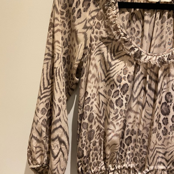 Rebecca Taylor leopard print dress - Picture 2 of 4